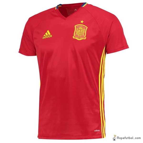 Camiseta Entrenamiento España 2016 Rojo